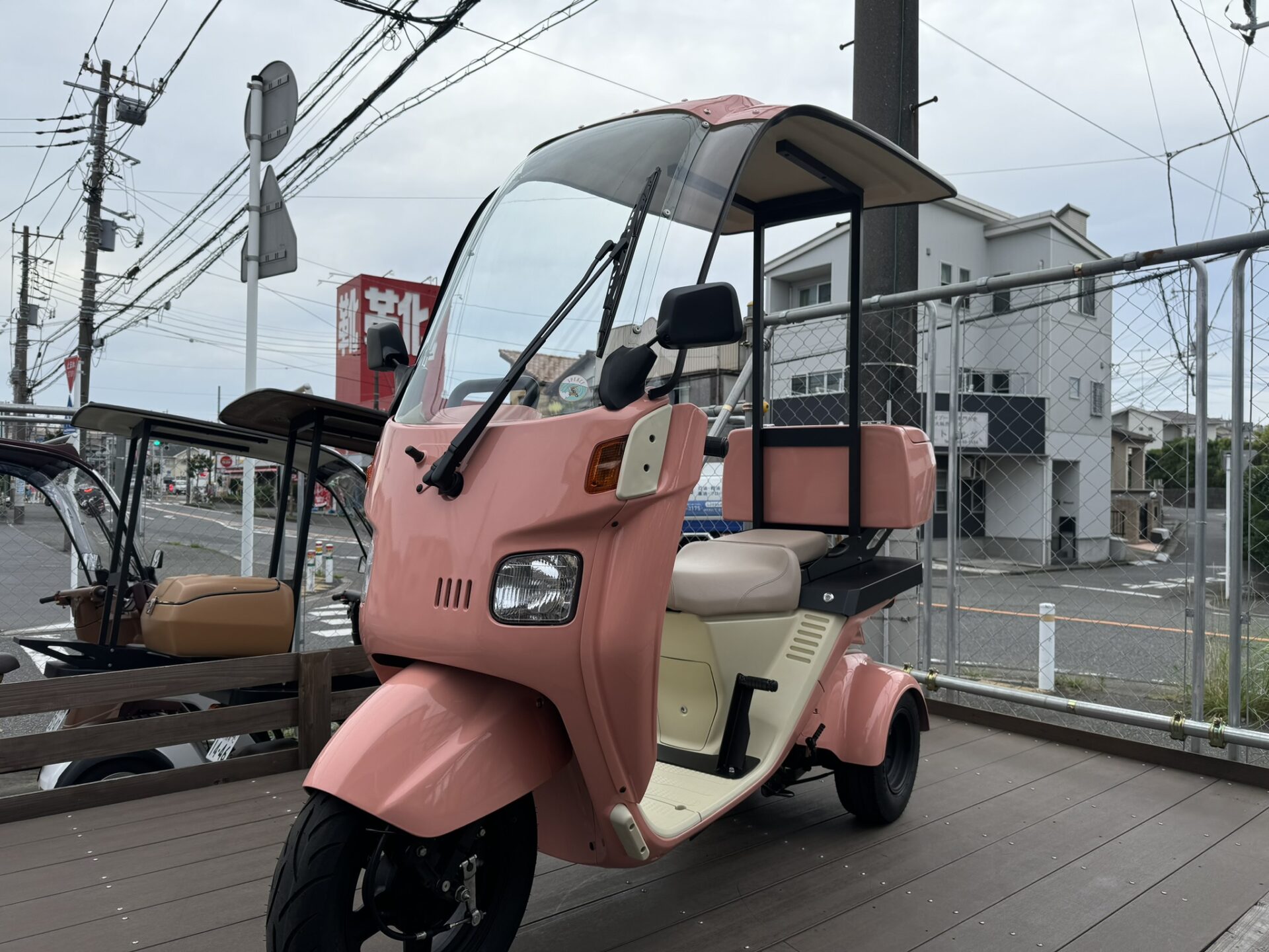 4stジャイロキャノピー・側車付軽二輪仕様