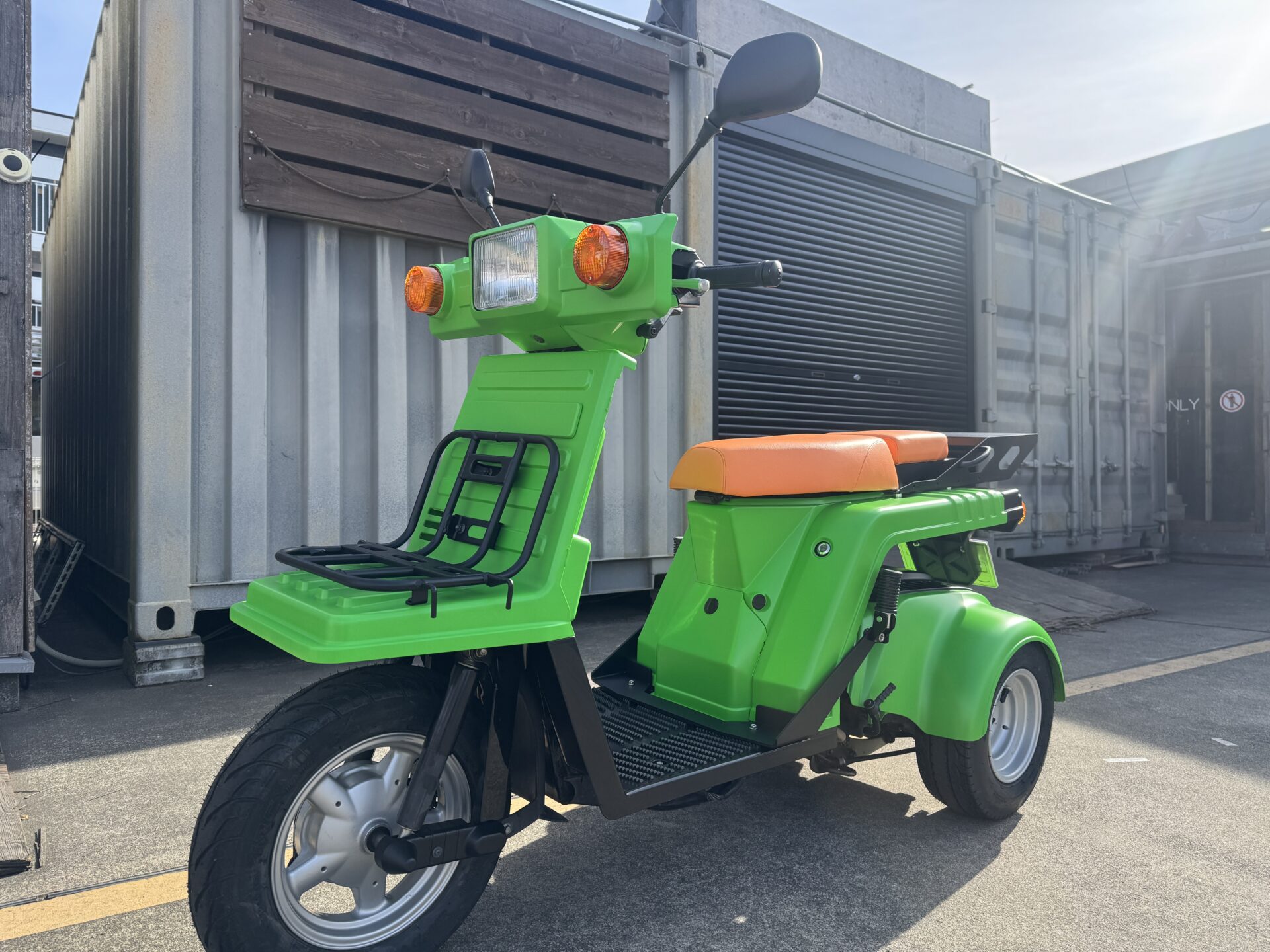 4stジャイロX・側車付軽二輪仕様