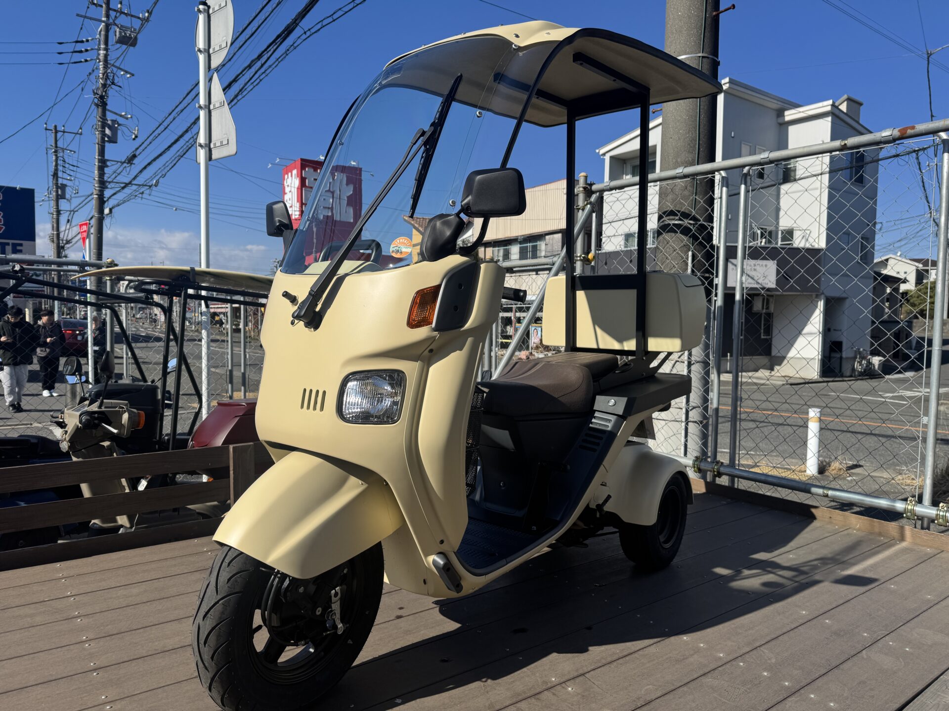 4stジャイロキャノピー・側車付軽二輪仕様