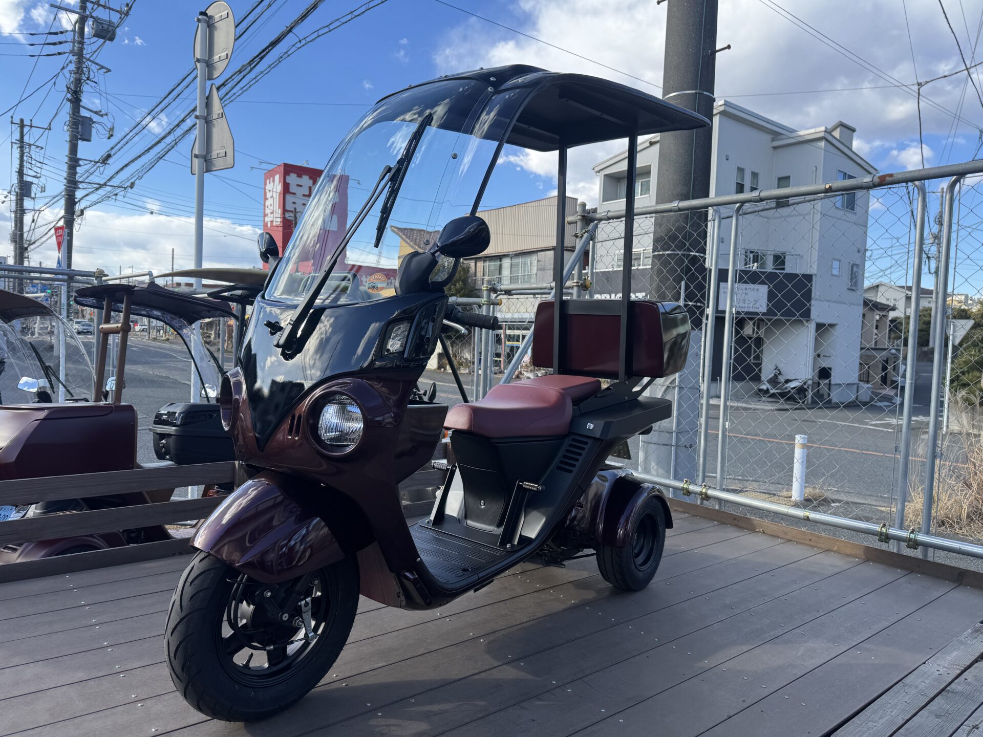 4stジャイロキャノピー・側車付軽二輪仕様