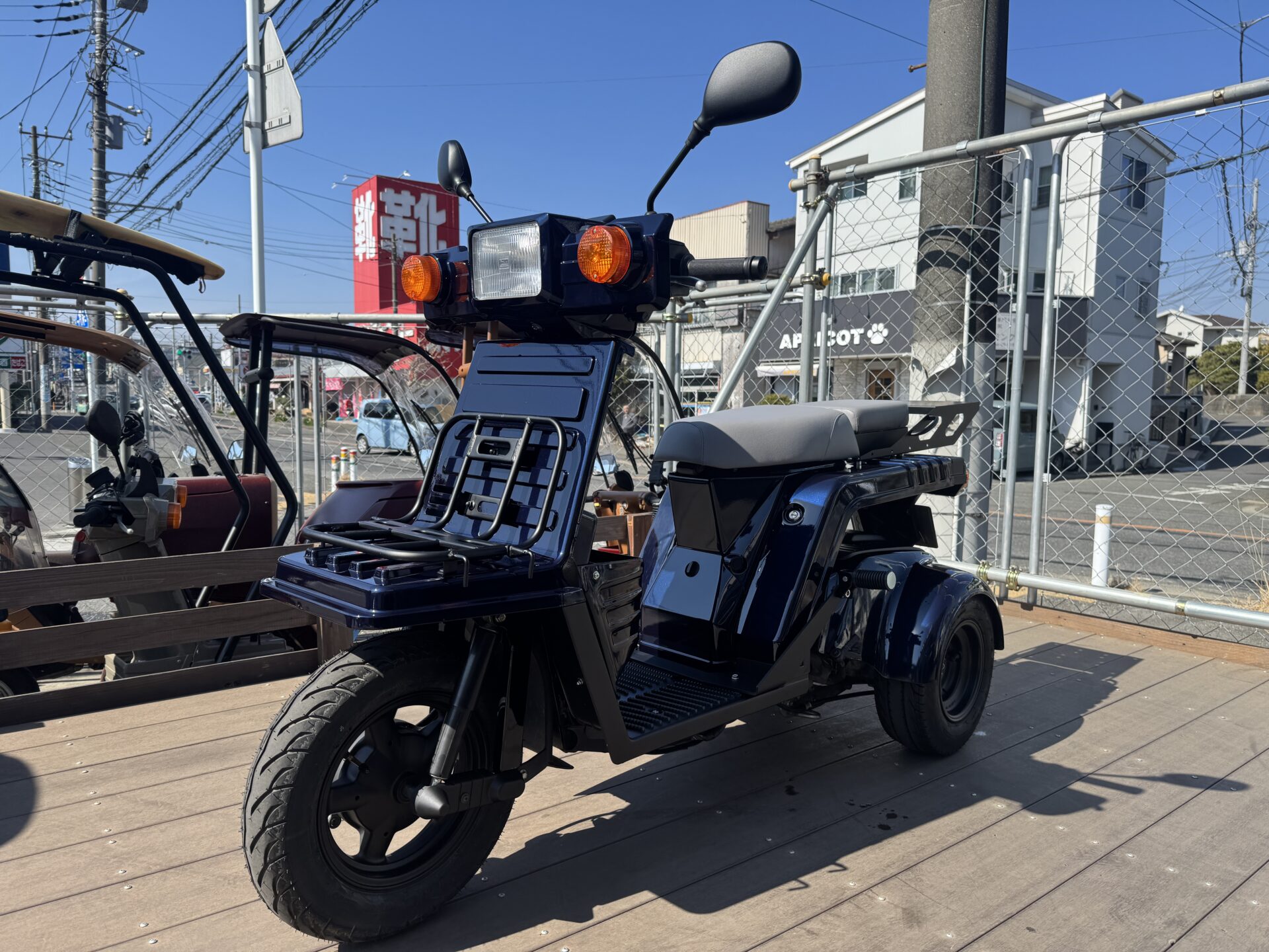 4stジャイロX・側車付軽二輪仕様