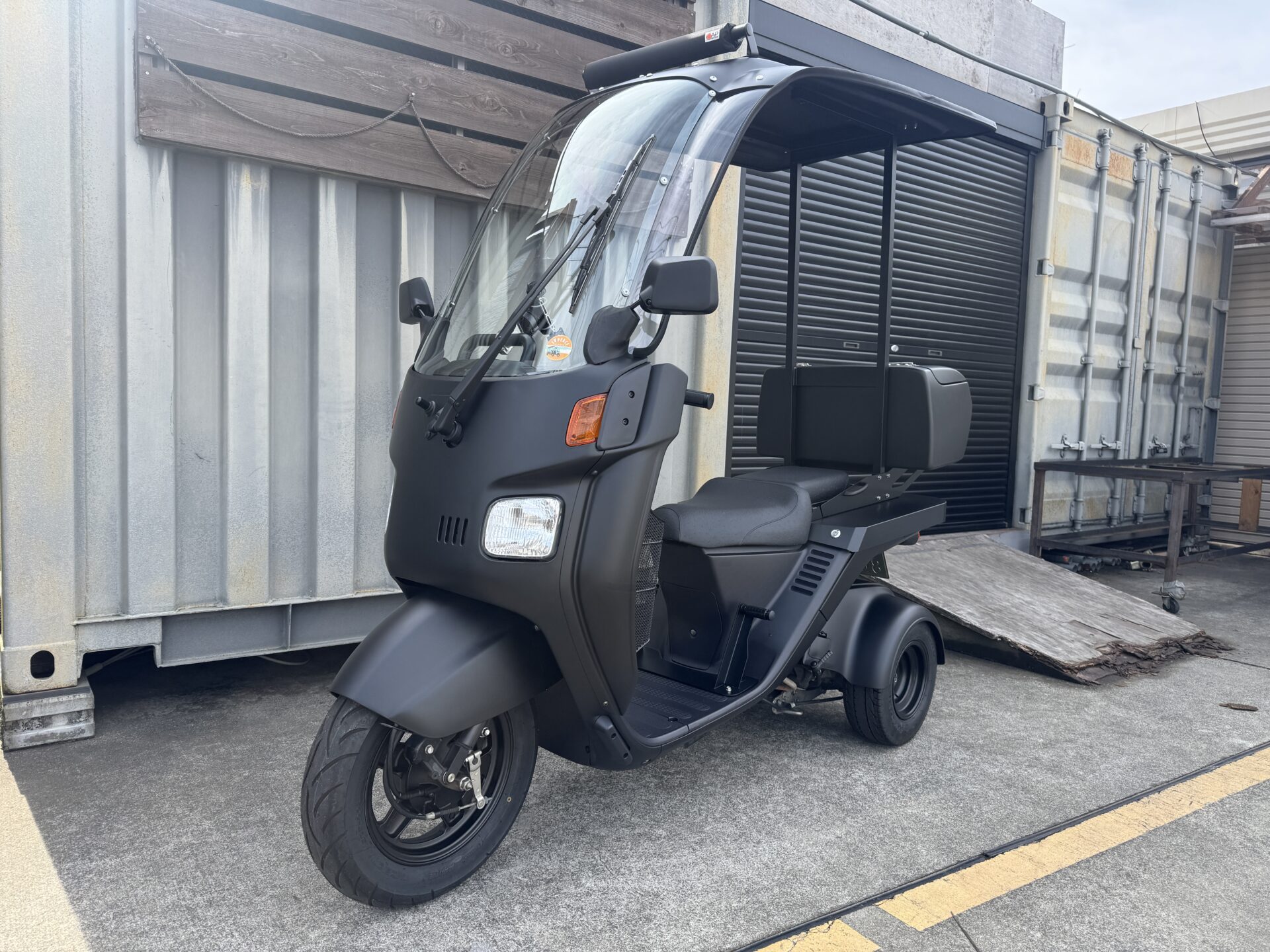 4stジャイロキャノピー・側車付軽二輪仕様