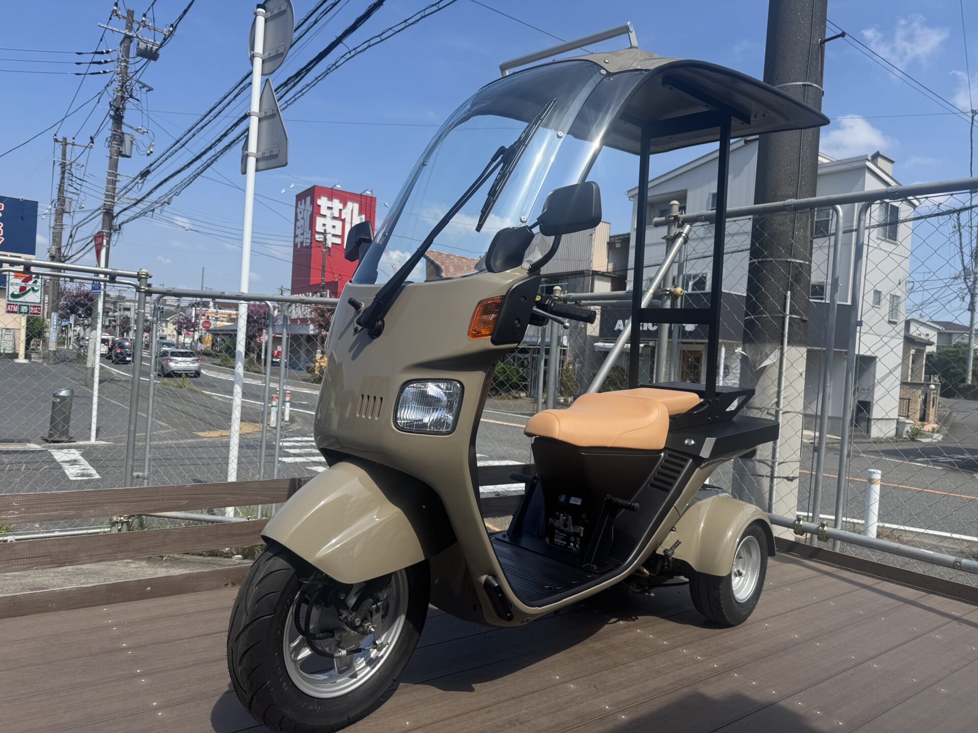4stジャイロキャノピー・側車付軽二輪仕様　自社認定整備中古車