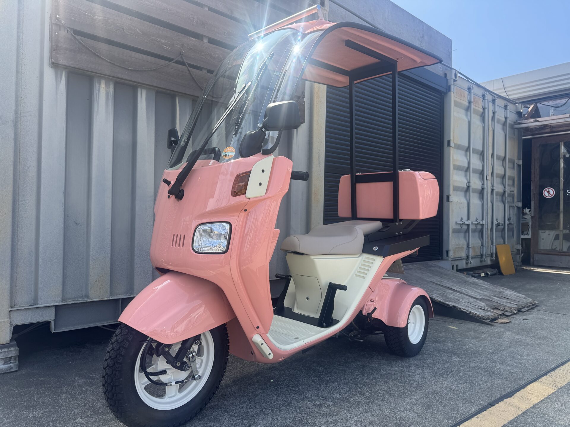 4stジャイロキャノピー・側車付軽二輪仕様