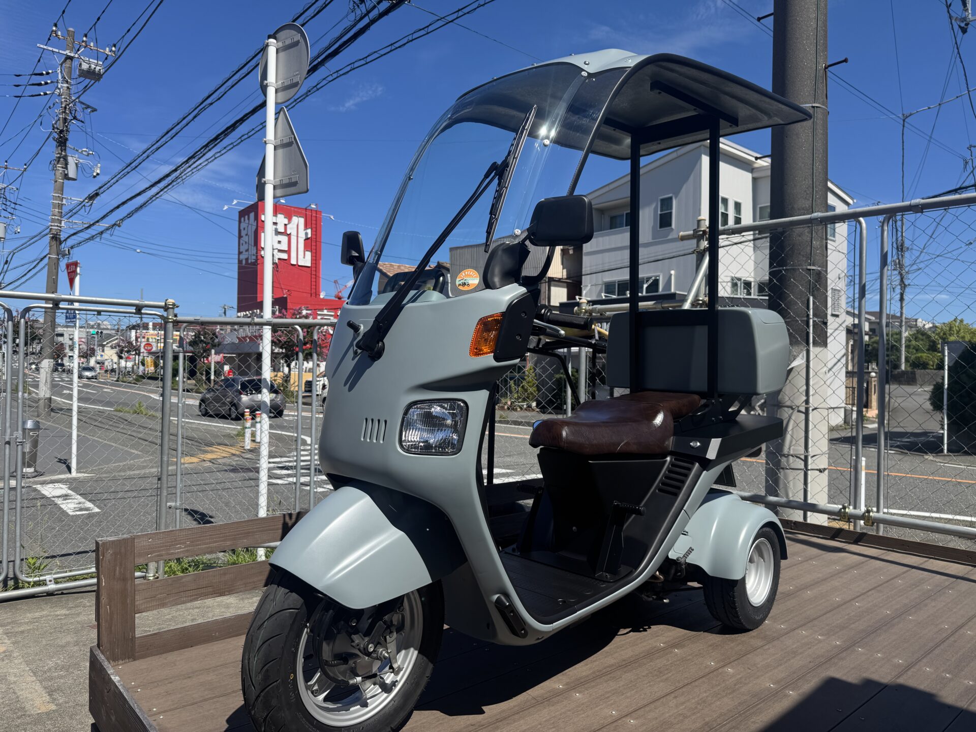 4stジャイロキャノピー・側車付軽二輪仕様