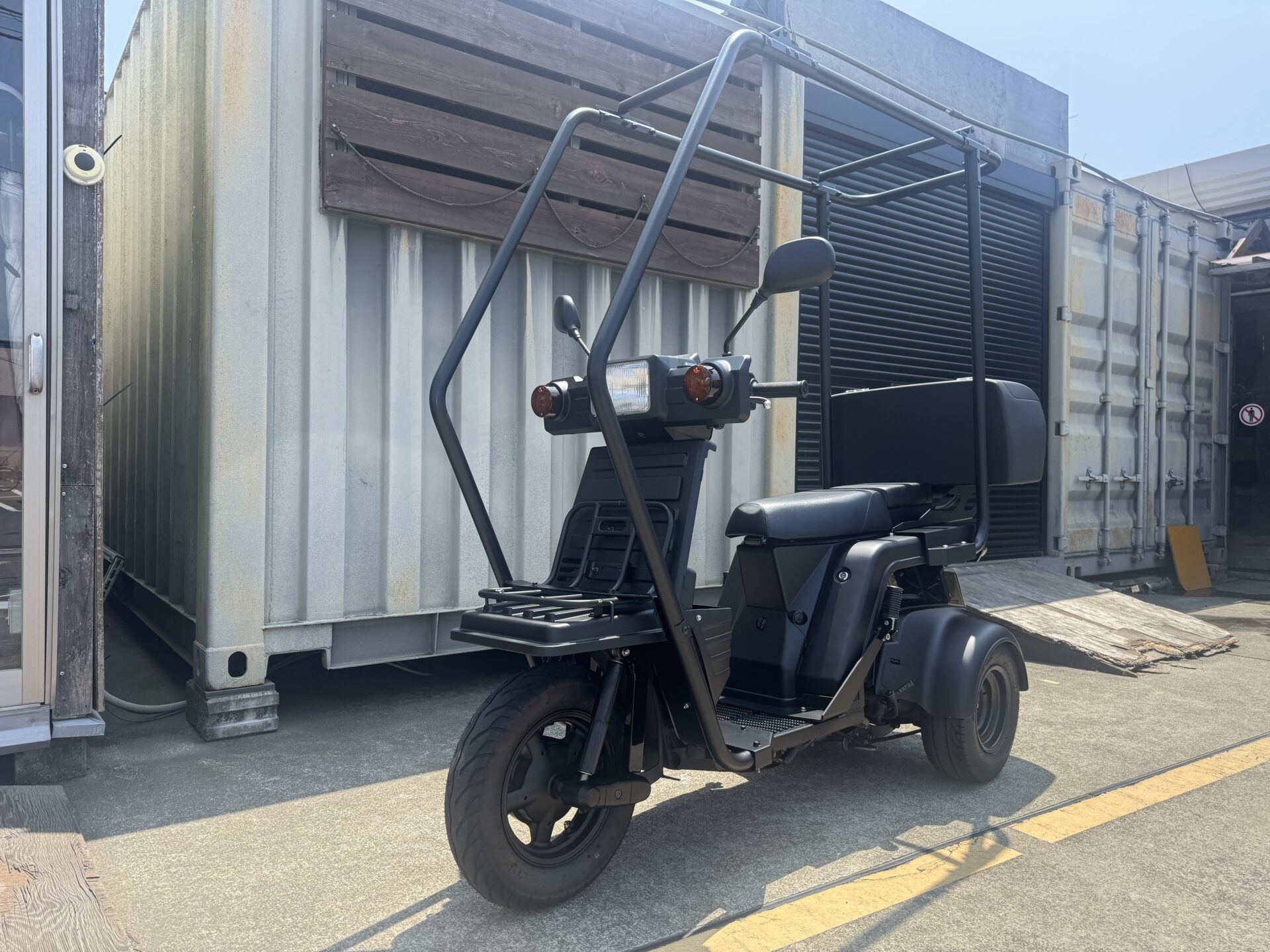 4stジャイロX・側車付軽二輪仕様