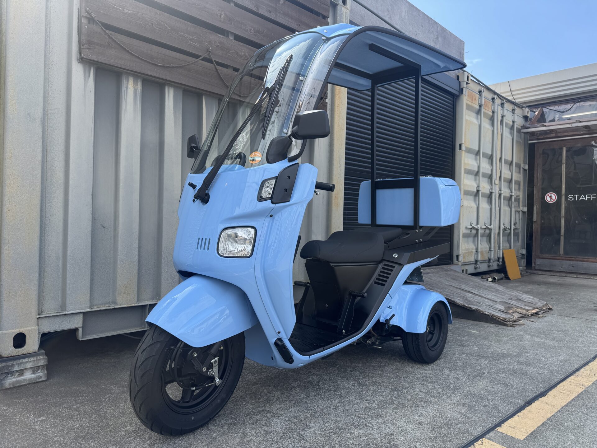 4stジャイロキャノピー・側車付軽二輪仕様