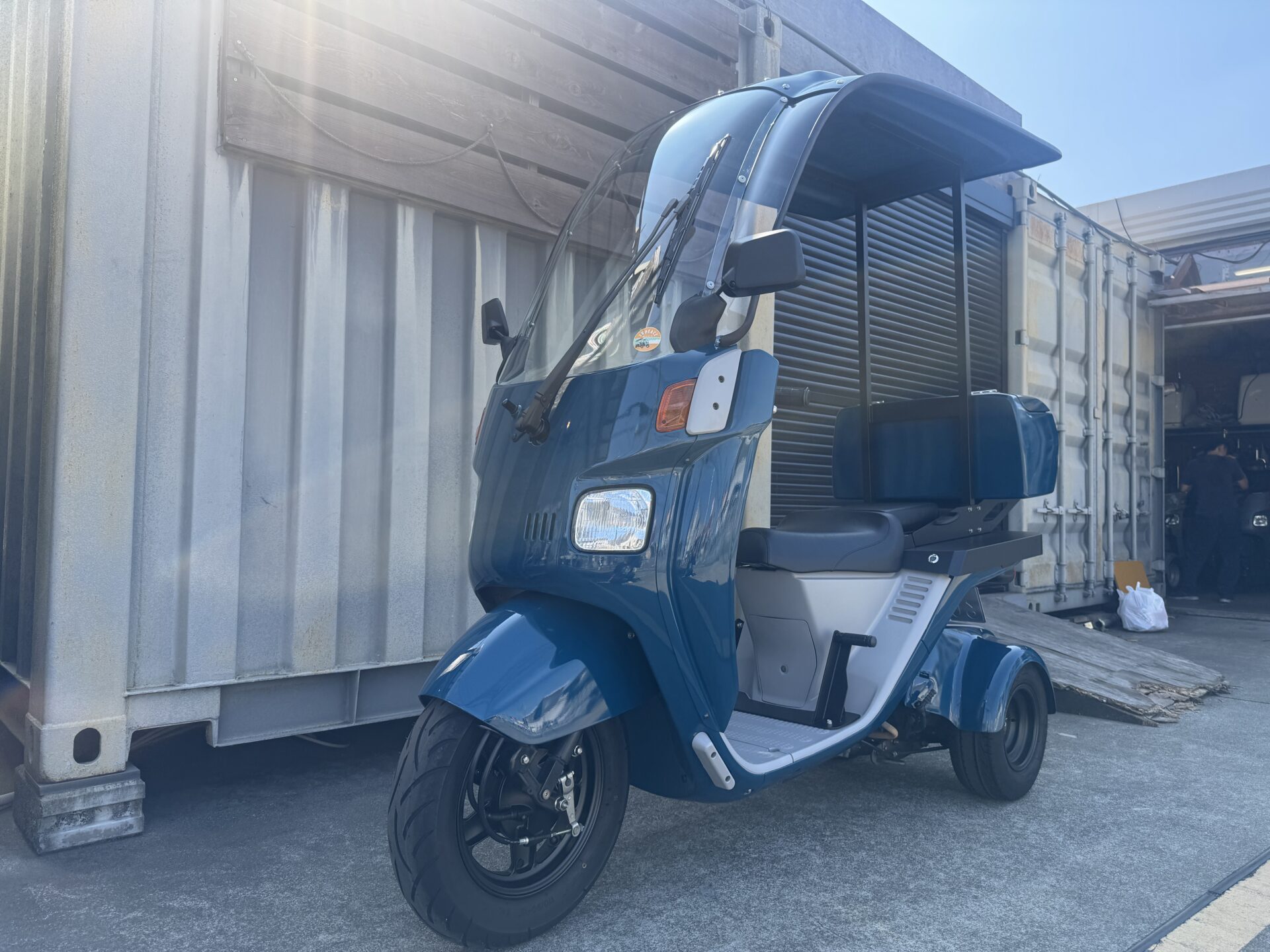 4stジャイロキャノピー・側車付軽二輪仕様