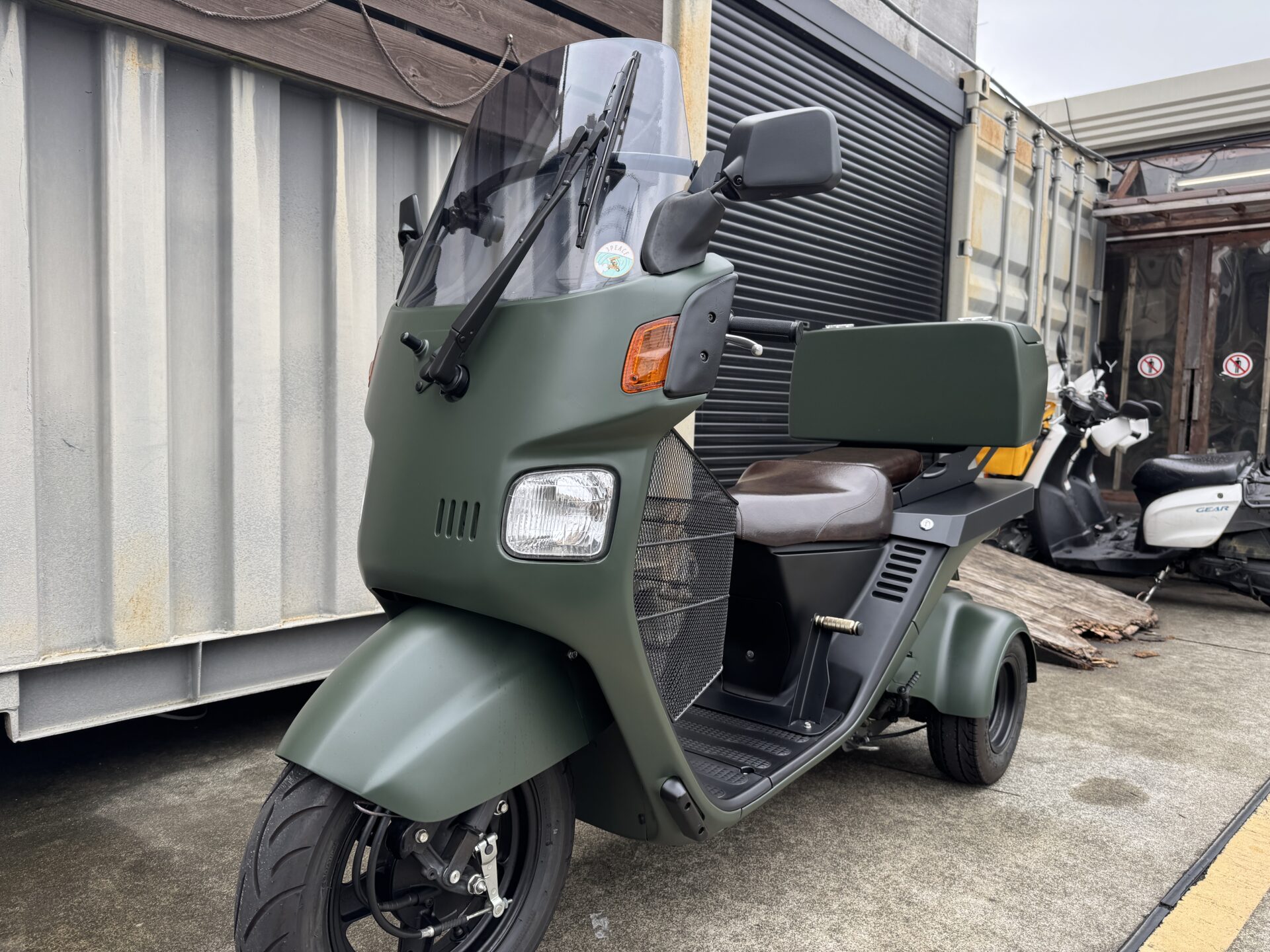 4stジャイロキャノピー・側車付軽二輪オープントップ仕様