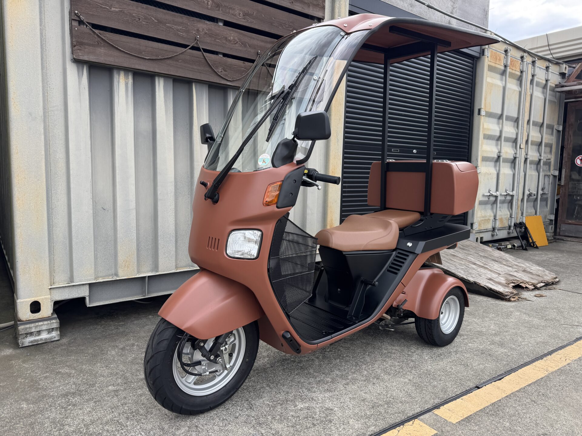 ジャイロキャノピー・側車付軽二輪仕様