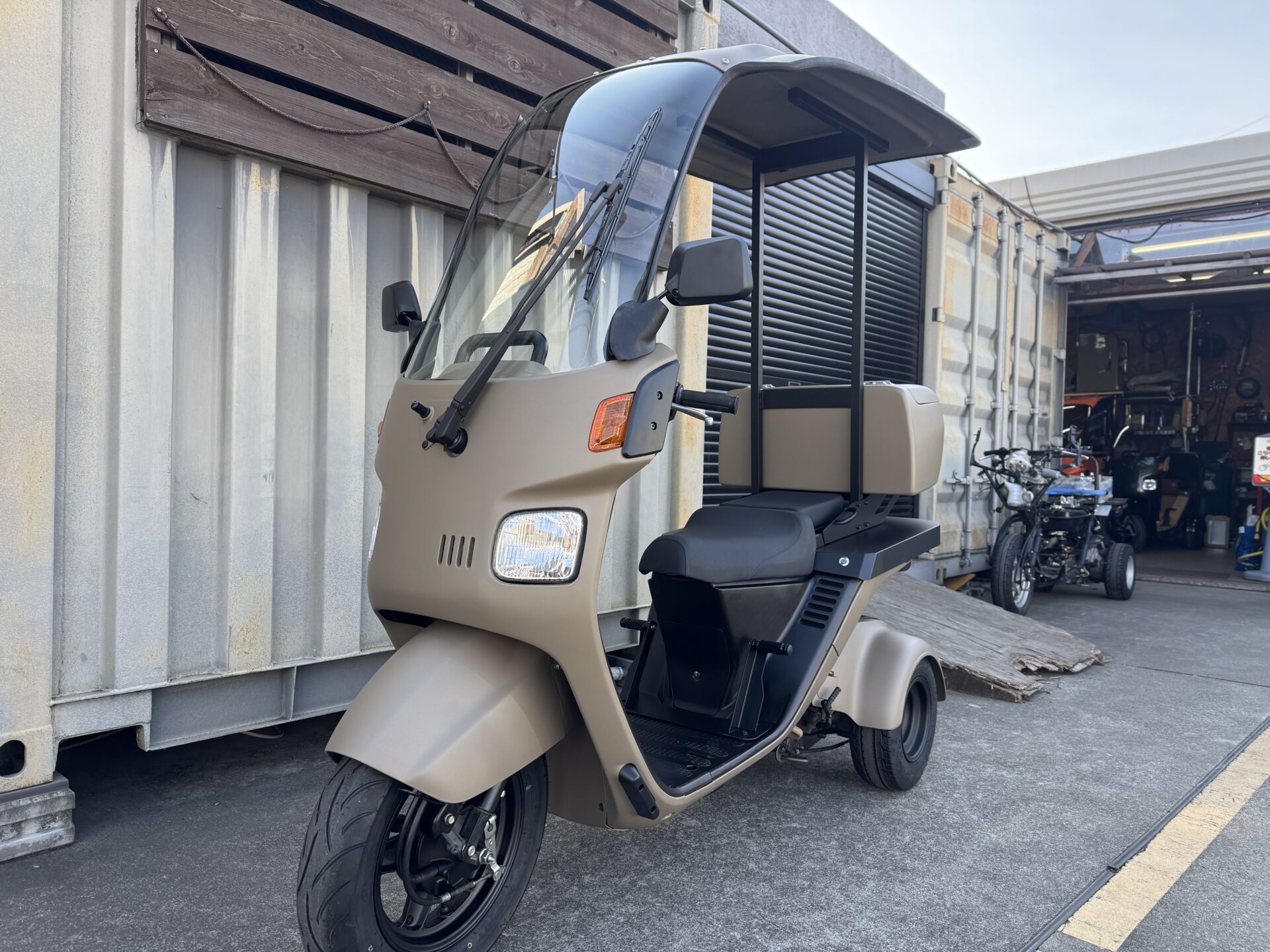 4stジャイロキャノピー・側車付軽二輪仕様　自社認定整備中古車　1年10,000km保証付き